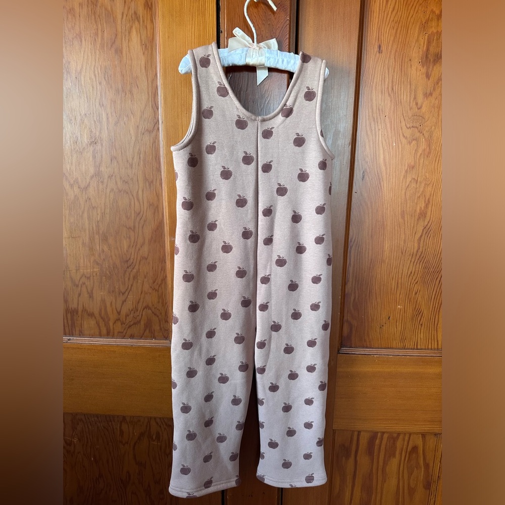 Zara kids Apple overalls BNWT, super soft and warm 3-4 years fall